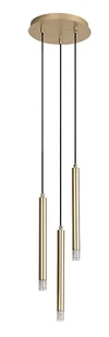 Ramira függ.G9 3xMAX5W,D25cm, arany