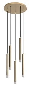 Ramira függ.G9 5xMAX5W D36cm arany