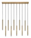 Ramira függ.G9 10x5W,L96cm arany