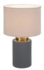Glovy,bel.asztaliE14 1xMAX40W szür