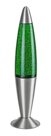 Glitter2,lávalámpa LED25W 40cm zöld