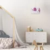 Fowly függ. E27 1x40W,lila madár