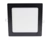 MIDEA LED panel négyzet fekete 12W 3000/4000/6000K 720lm süllyesztett,anyaga: alumínium