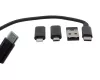 Töltőkábel szett@ USB-C, USB-A, Micro USB, lightninig