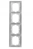 MV5 négyes keret függőleges ezüst