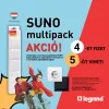 SUNO MULTIPAKK VÁLTÓKAPCSOLÓ FEKETE* VÁLTÓKAPCSOLÓ RUGÓS 10A, 5DB KPL