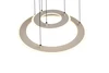 CROMER Függ. 53W LED 6200lm bézs