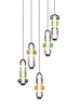 MINERVA Függ. 5x8W LED800lm2300+300