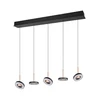 GUANO Függ. 5x8W LED 850lm k.barna