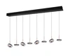 GUANO Függ. 8x8W LED 850lm k.barna