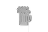 BEER falikar 1x5W LED |36cm -29,5cm