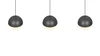 SENTA Függ. 3x5W LED3x800lm 3000K |