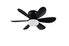 LUND ventilátor 1x8W LED850lm CCT |@