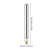 LED E27 T30 4W 1700K 50Lm smoky@ Min.rend. egység:8 db