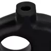 Dekor fa váza 18cm fekete Melobody@