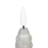LED gyertya 25cm szürke 2db@ Andrafiabe