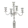 Gyertyatartó 120cm nikkel Maxaas@