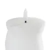 LED gyertya O7x10cm fehér Otobe@