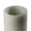LED gyertyaO7,5x12,5cm bézs Otobe@