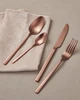 Evőeszköz készl 16 rész rosegold@ Beloha