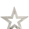 Csillag 20x5x22,5cm nikkel@