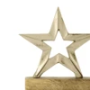Csillag 15x5x16cm aranyszín@