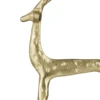 Rénszarvas 11x9,7x25,5cm arany@