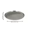 Tálca O35x2,3cm nikkel Forleyet@