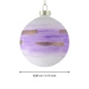 Karácsonyfagömb O8cm lila @