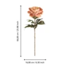 Művirág rózsa 66cm barack Semporna@