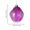 LED-es függő gömb O12cm pink @