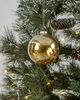 Karácsonyfagömb O8cm borostyán @