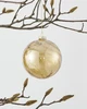 Karácsonyfagömb O10cm borostyán @