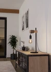 TOWNSHEND Asztali E27 1x10W feketet 32918 helyett