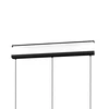 WAVERTON függeszték E27 3x40W fekete/fehér