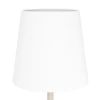 FIORANA Asztali E14 40W homok/fehér@