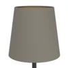 FIORANA Asztali E14 40W fek/capp-ar@