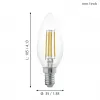 LED-es fényforrás E14 4W 2700K 1db@