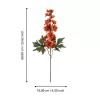 Művirág viola 60cm narancs Semporna@
