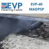 EVP-40-MADPSP  127m 40W/m  230V, 5200W fix teljesítményű fűtőkábel
