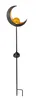 Szolár fém hold 0,06W LED 180x60x900mm