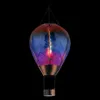 Szolár hőlégballon matt fekete IP44