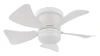 HINES Mennyezeti  ventilátor  LED 10W 230V CCT 3000-6500K