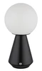 SORA LED asztali lámpa fekete,USB