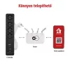 GOSMART hosszabbító 4 aljzat, 2m, kapcsolós, 1,5mm2 , USB-A, USB-C