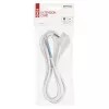 EMOS dugós csatlakozóvezeték H05VV-F 3x1mm2, fehér, 3m