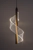 Zofrael,belt.függ.LED6 D13cm arany