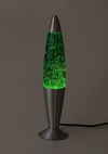 Glitter2,lávalámpa LED25W 40cm zöld