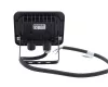 LED fényvető/reflektor 10W 4000K 900lm fekete, lapos kivitel
