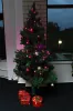 Xmas füzér kültéri programozható 100 LED 15m pink távirányítós